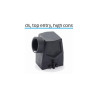 Capot 6B, Polyamide, IP65, Sortie horizontale, M25
